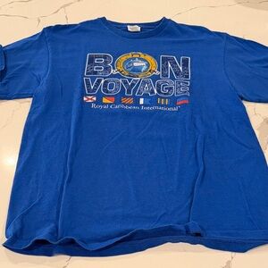 Caribbean Royal Blue Bon Voyage Tee